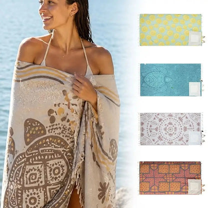 2-in-1 Convertible Towel & Backpack